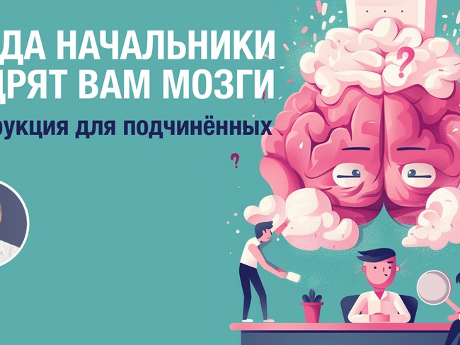 Когда начальники пудрят вам мозги: инструкция для подчинённых