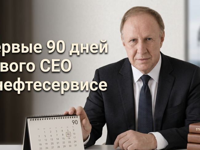 Первые 90 дней нового CEO в нефтесервисе